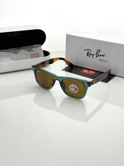 Rayban 2140 tiger green brown
