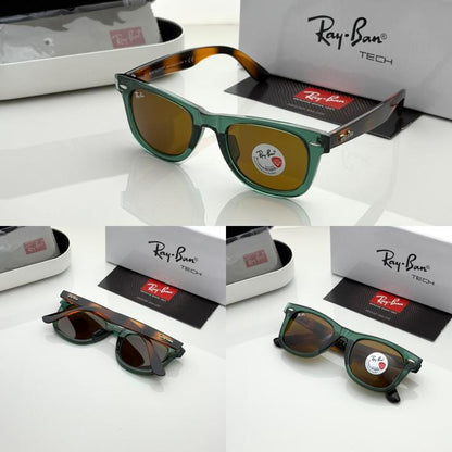 Rayban 2140 tiger green brown
