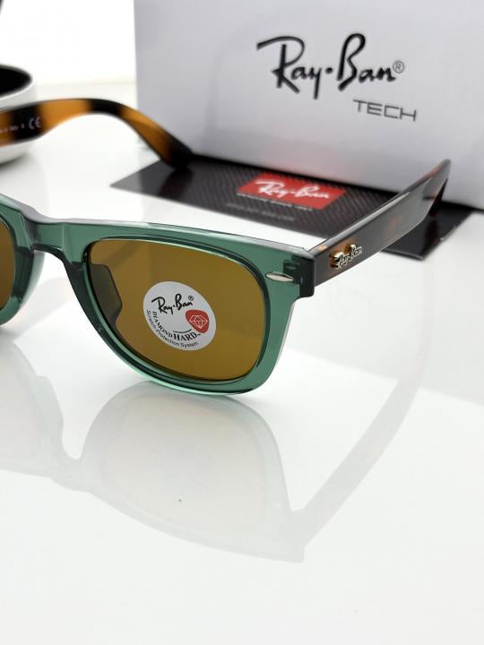 Rayban 2140 tiger green brown