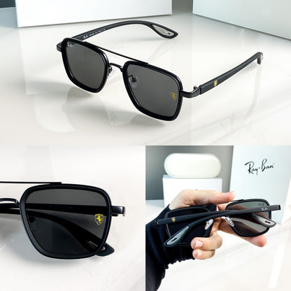 Rayban 06 Full Black Ferarri