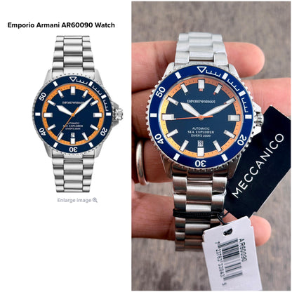 mporio Armani Sea Explorer Turquoise Blue