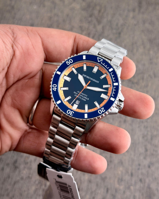 mporio Armani Sea Explorer Turquoise Blue