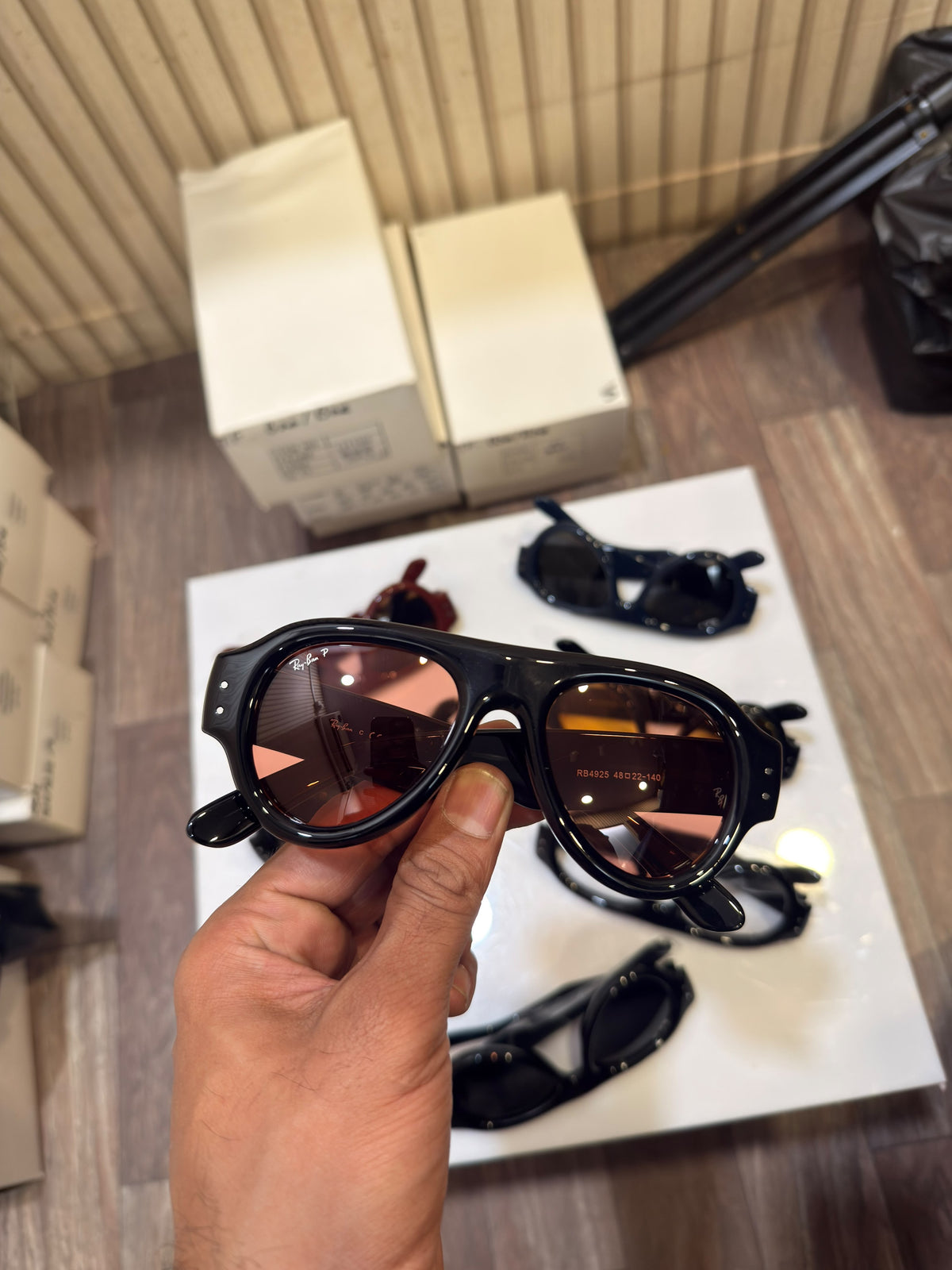 RAYBAN  AVIATOR, PUFFER