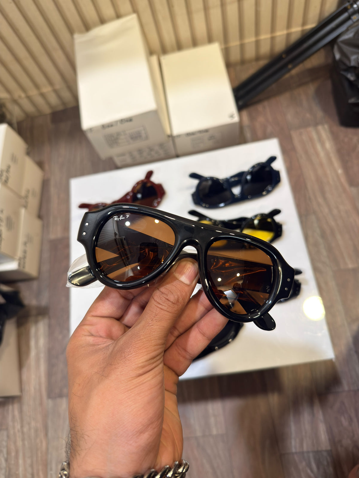 RAYBAN  AVIATOR, PUFFER