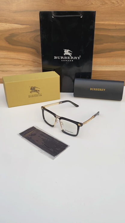 BURBERRY FRAME GOLD BLACK