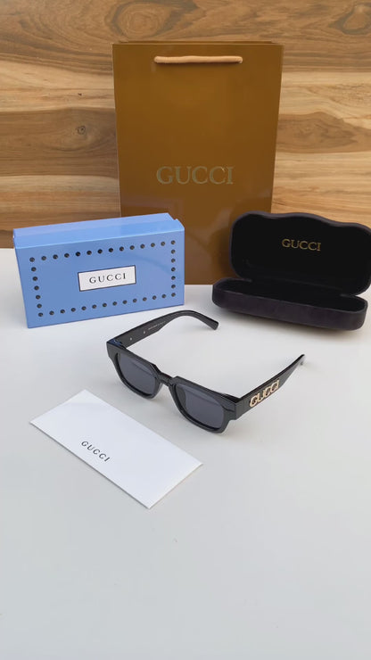 GUCCI 2321 GOLD BLACK