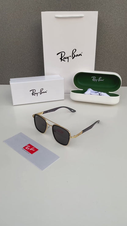 RAYBAN 3607 BLACK GOLDEN